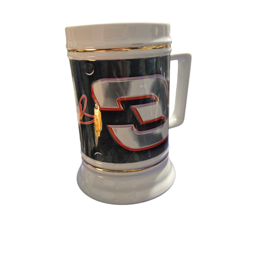 Dale Earnhardt Sr #3 NASCAR Ceramic Beer Stein Team Reflections Mug